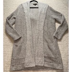 Banana Republic Hooded Wool Blend‎ Thick Long Sleeve Cardigan with Pockets Large